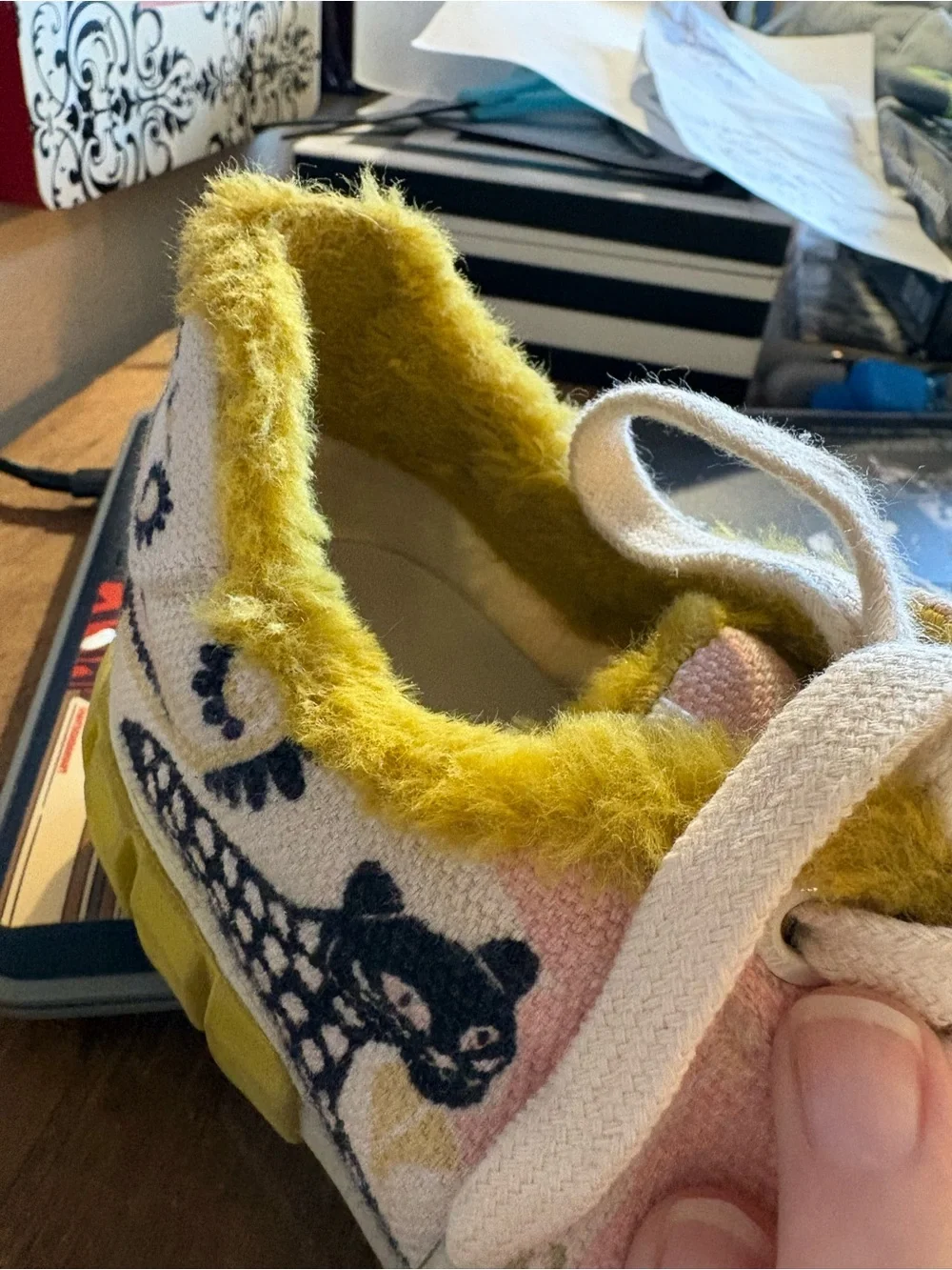 Farm Rio Island Forest Canvas Sneakers 7.5 - Picture 7 of 8